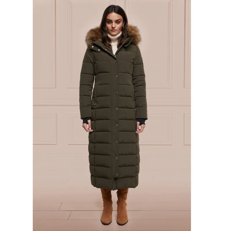Holland Cooper Stoneleigh Longline Coat - Khaki